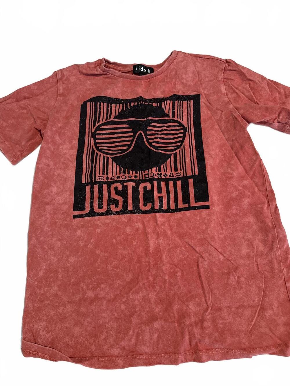 Kidpik Boys Large Just Chill Graphic Tshirt